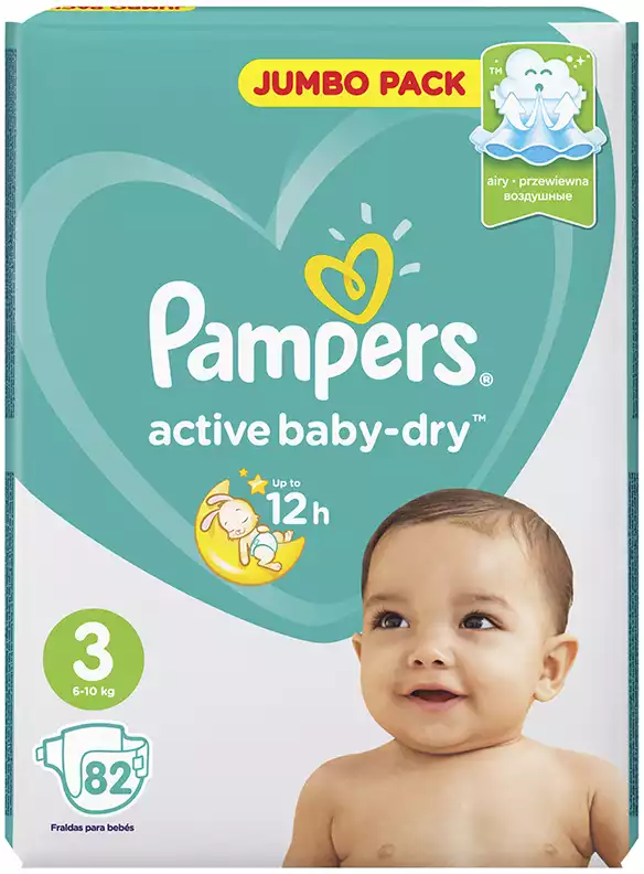 rossmann pampers active baby 3