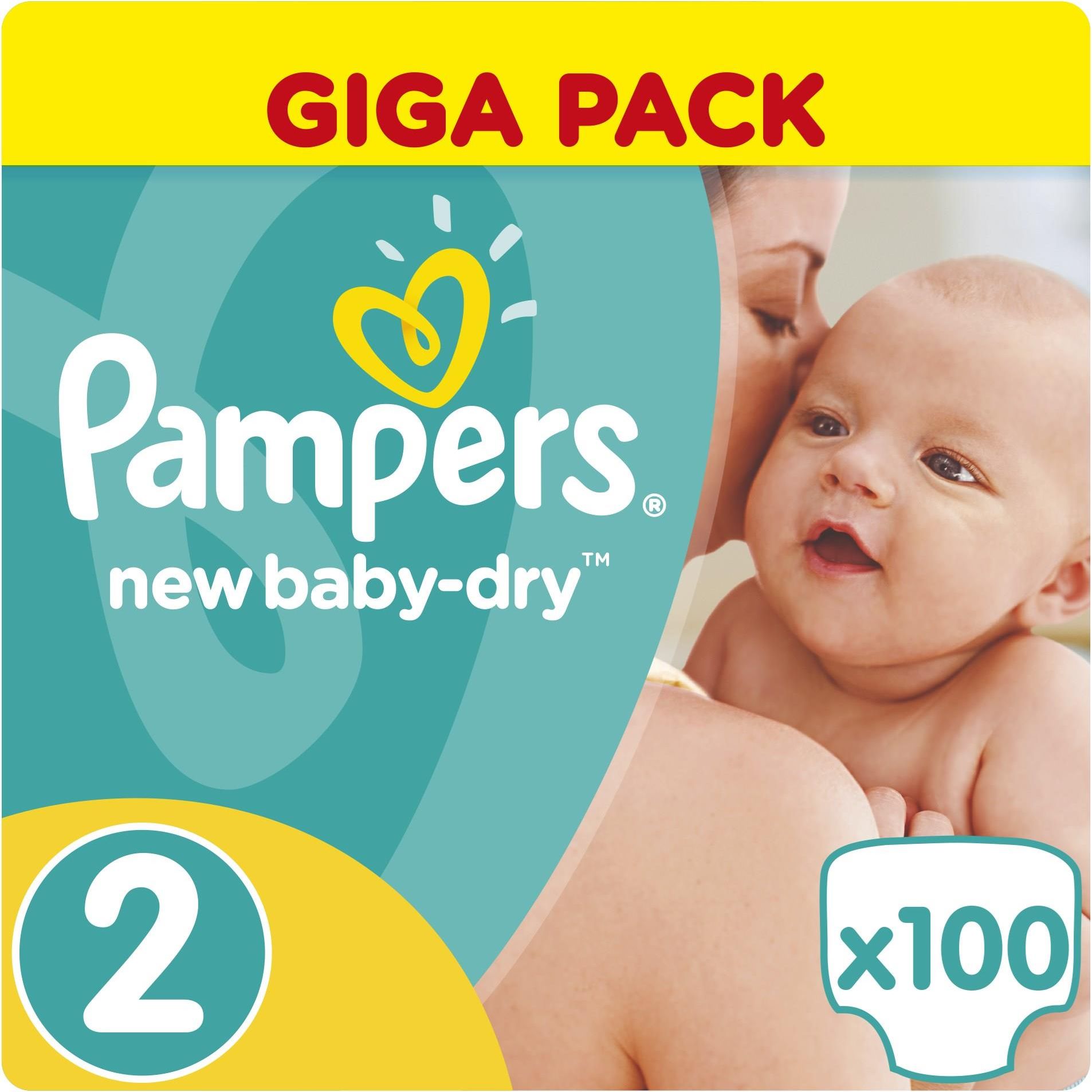 pampers new baby dry 2 mini 100 szt