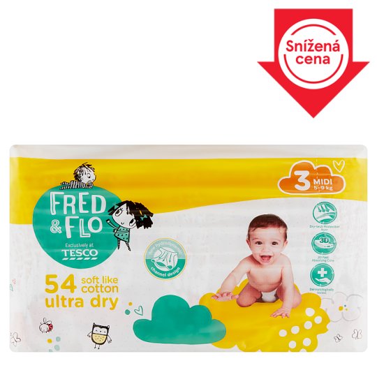 pieluchy fred&flo premium 3