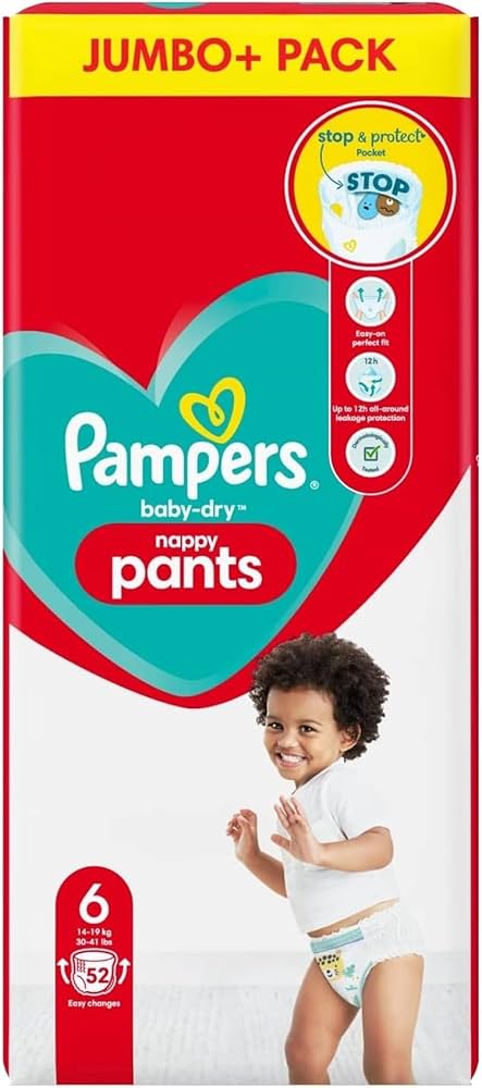 pampers pants 6 jumvo