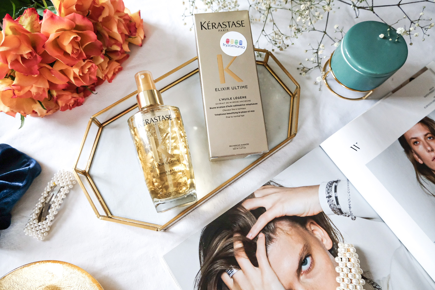 kerastase elixir ultime olejek w mgiełce do włosów cienkich