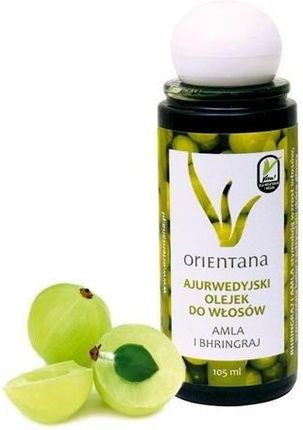 orientana ajurwedyjski olejek do włosów amla i bhringraj 105ml ceneo