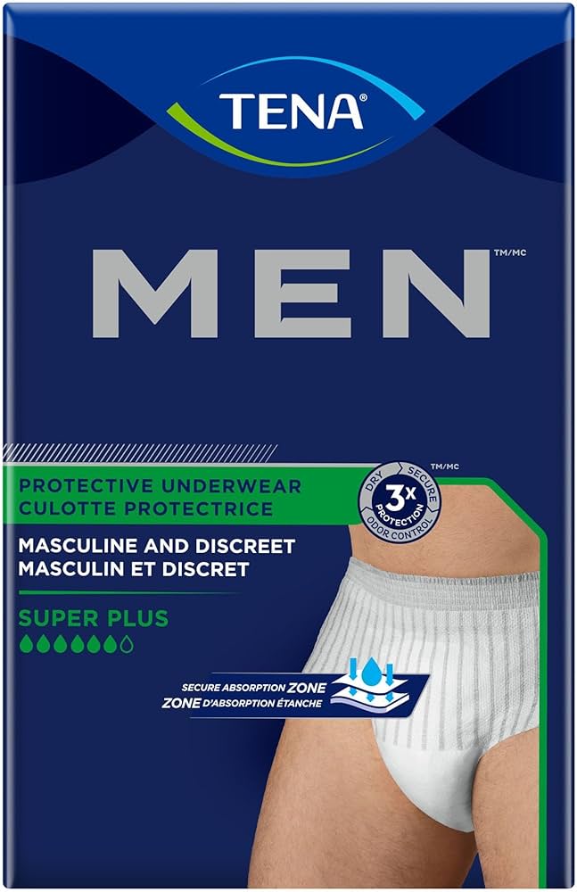 tena men pampers l