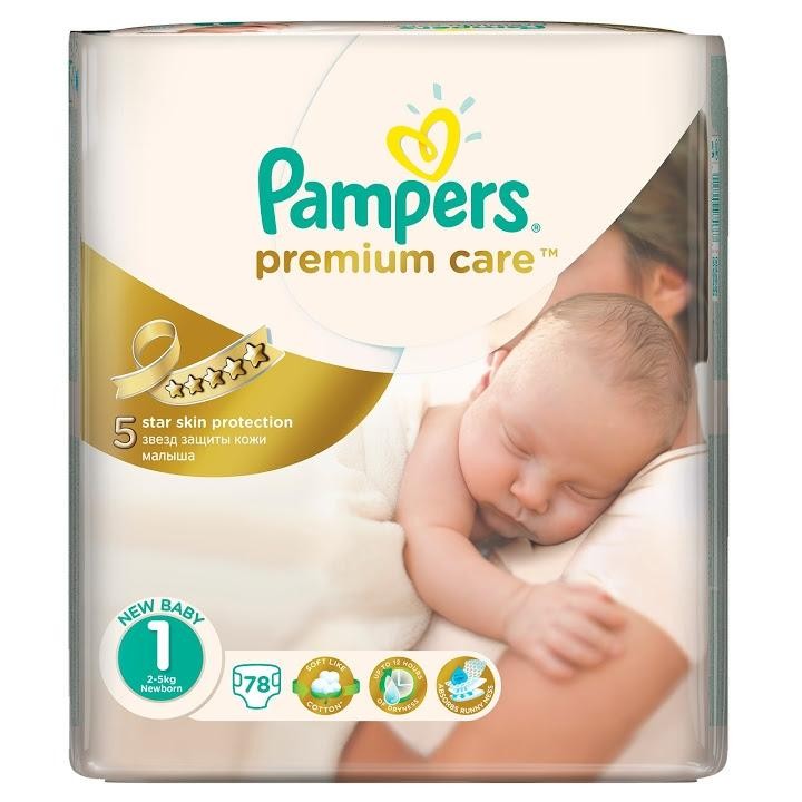 pampers premium 1 78