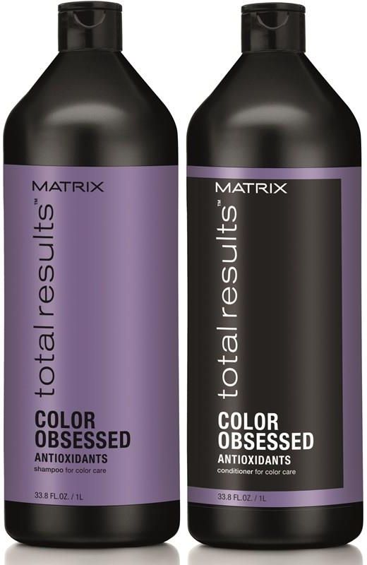 matrix total results color obsessed shampoo szampon pielęgnujący włosy farbowane