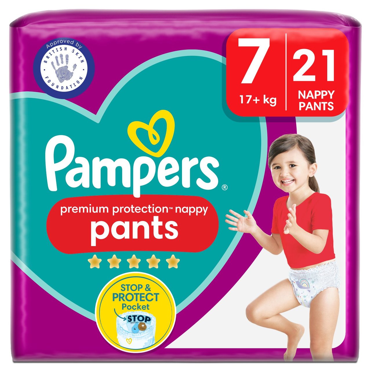 pampers size 7 active fit