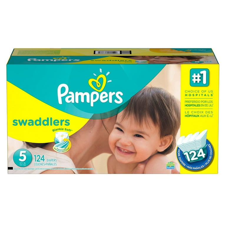 pampers 124 pack