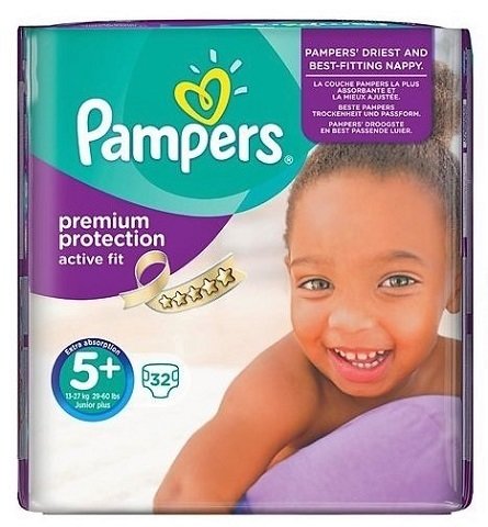 pampers protection active fit