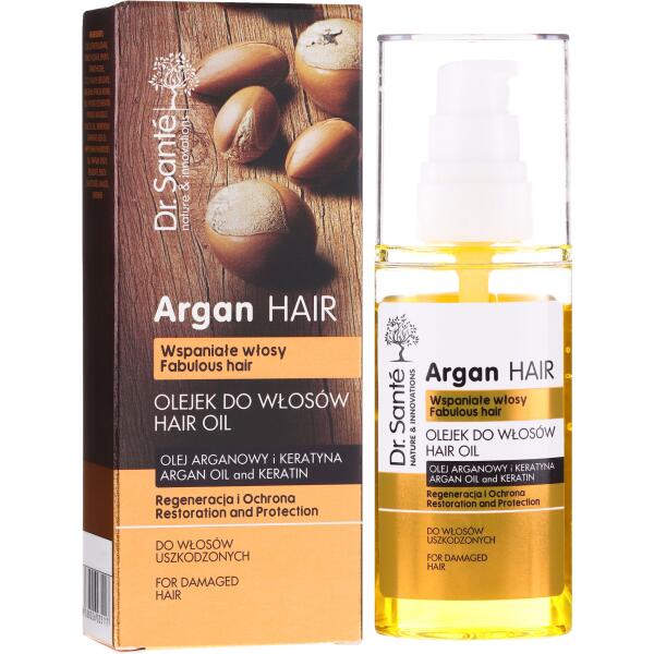 dr.sante argan hair olejek regenerujący do włosów