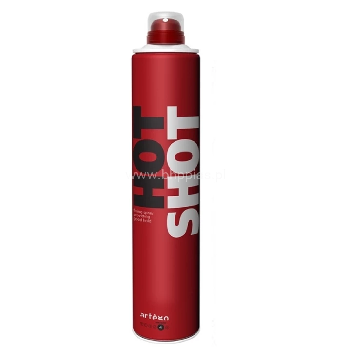 lakier do włosów utrwalający artego hot shot 500ml