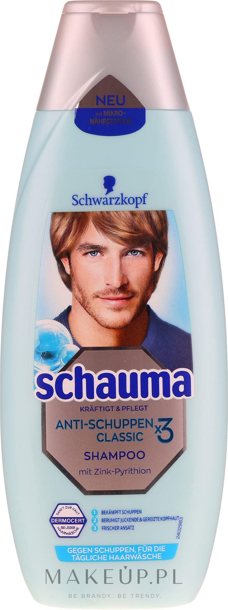 schwarzkopf schauma szampon do włosów przeciwłupieżowy dla mężczyzn