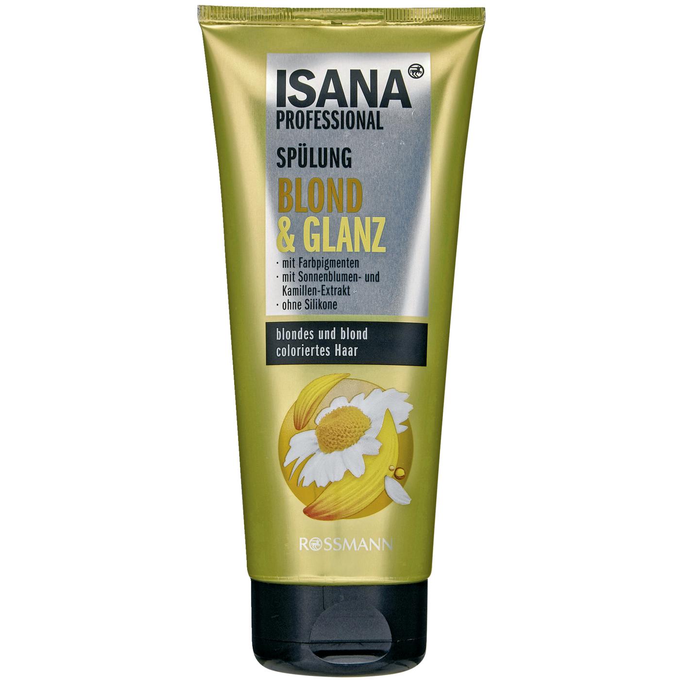 szampon isana blond&glanz opinie