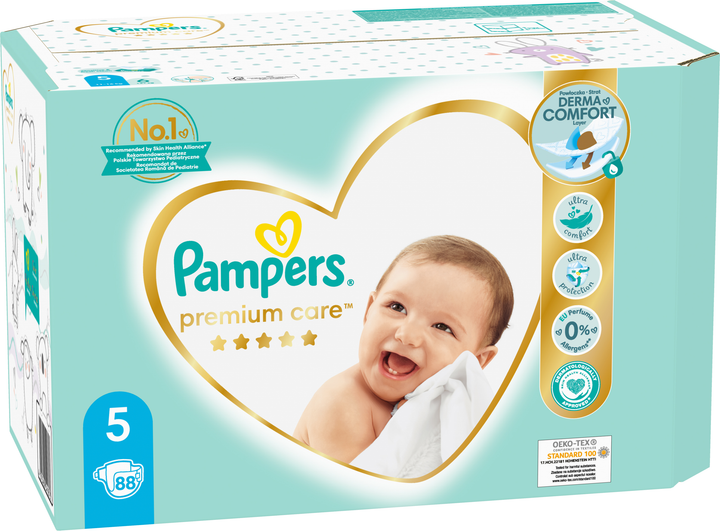 pampers pieluszki premium care 5 junior