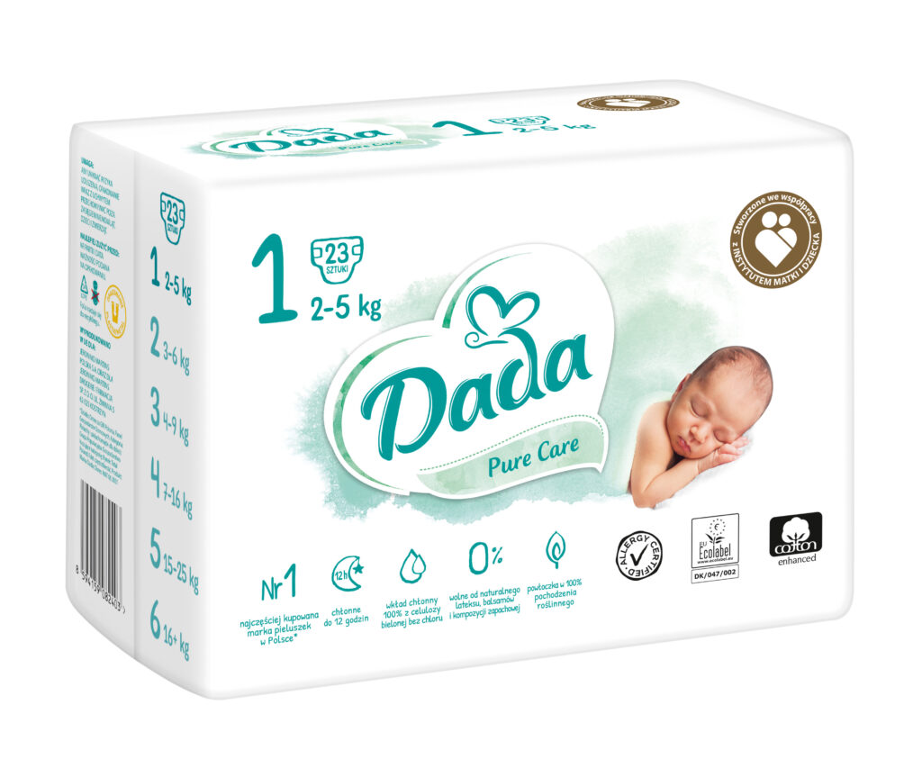 pieluszki dada vs pampers