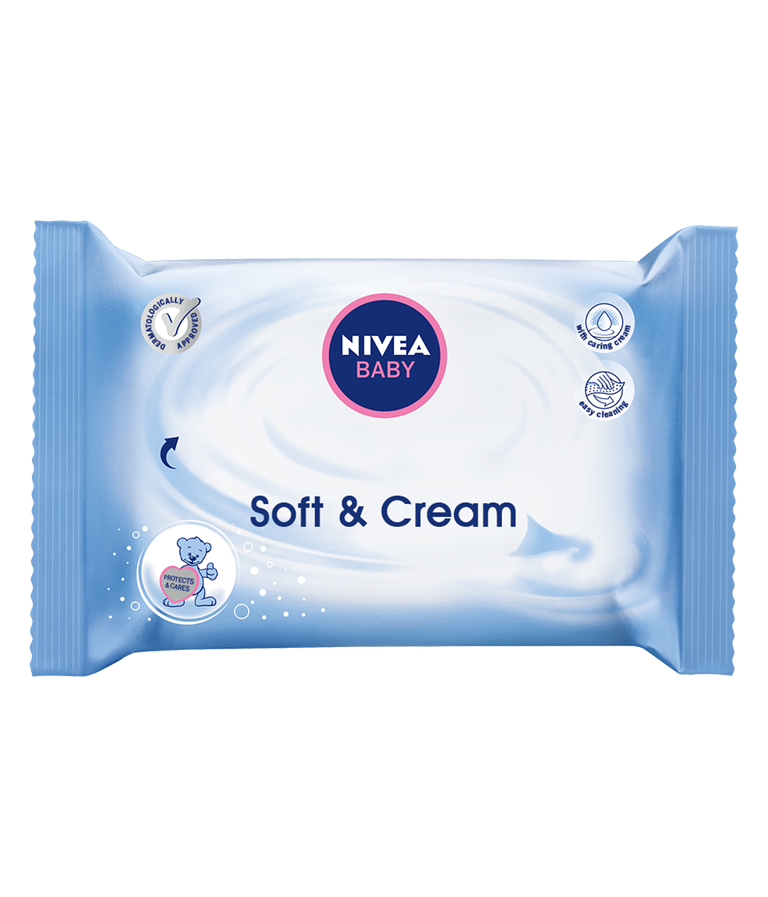 nivea baby chusteczki nawilżane soft &