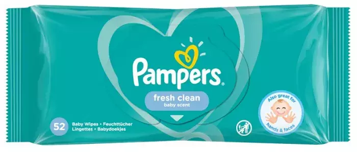 pampers chusteczki nawilzane