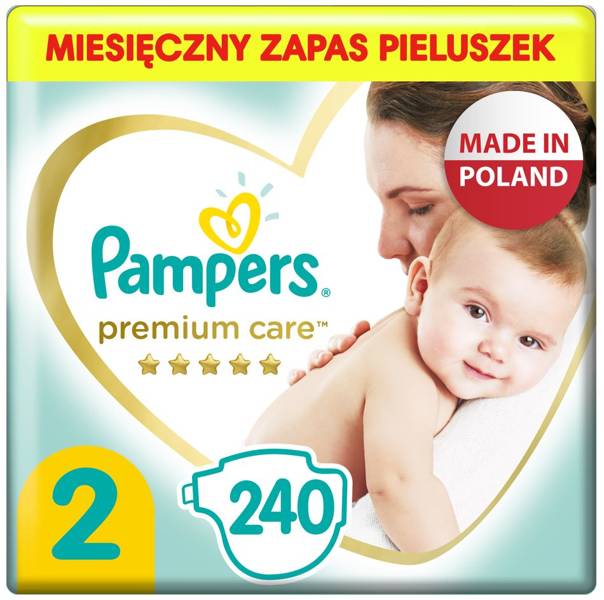 pampers premium care pieluchy rozmiar 2 4-8kg 240 sztuk