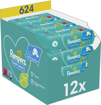 pampers chusteczki fresh clean