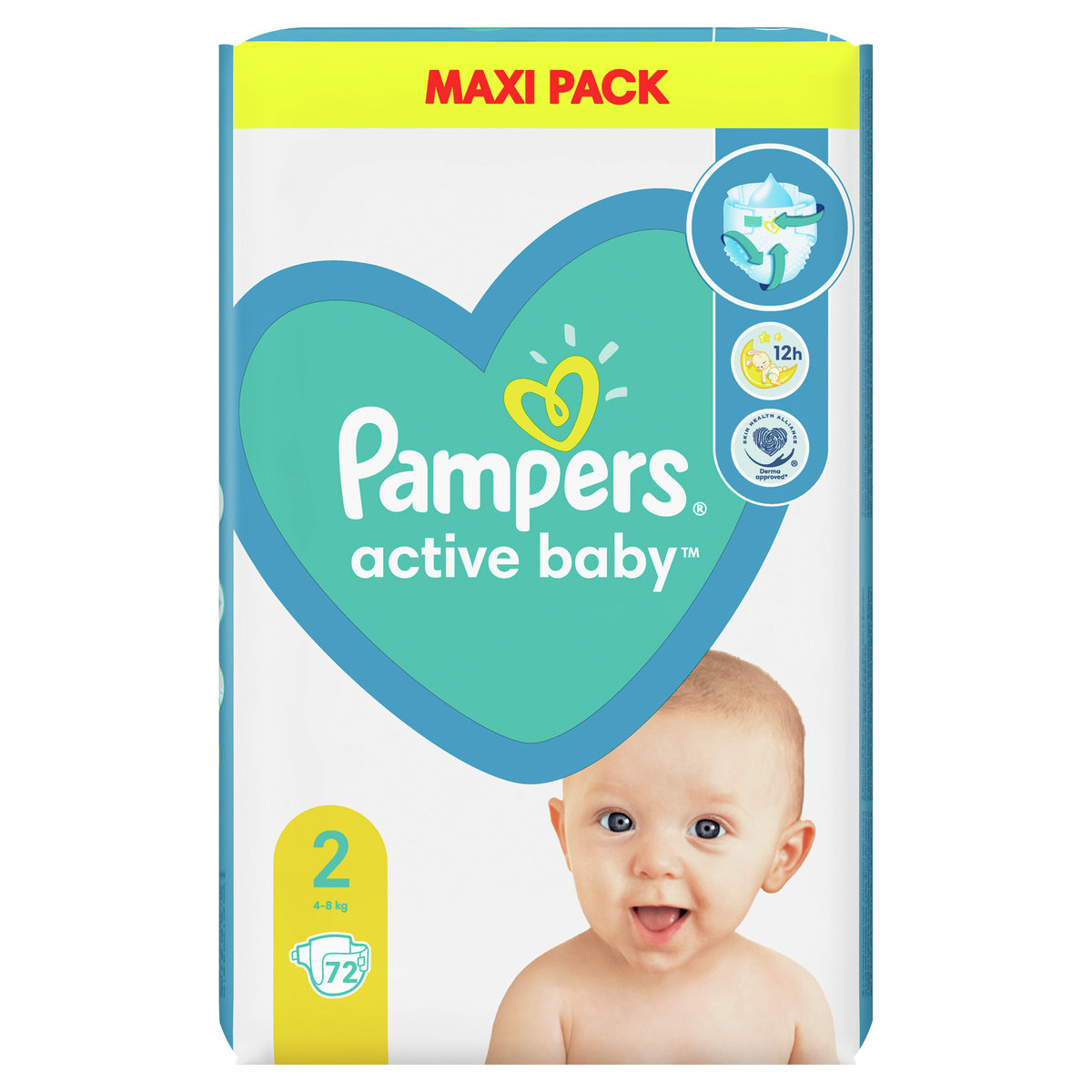 pieluchy pampers active baby nowe opakowanie