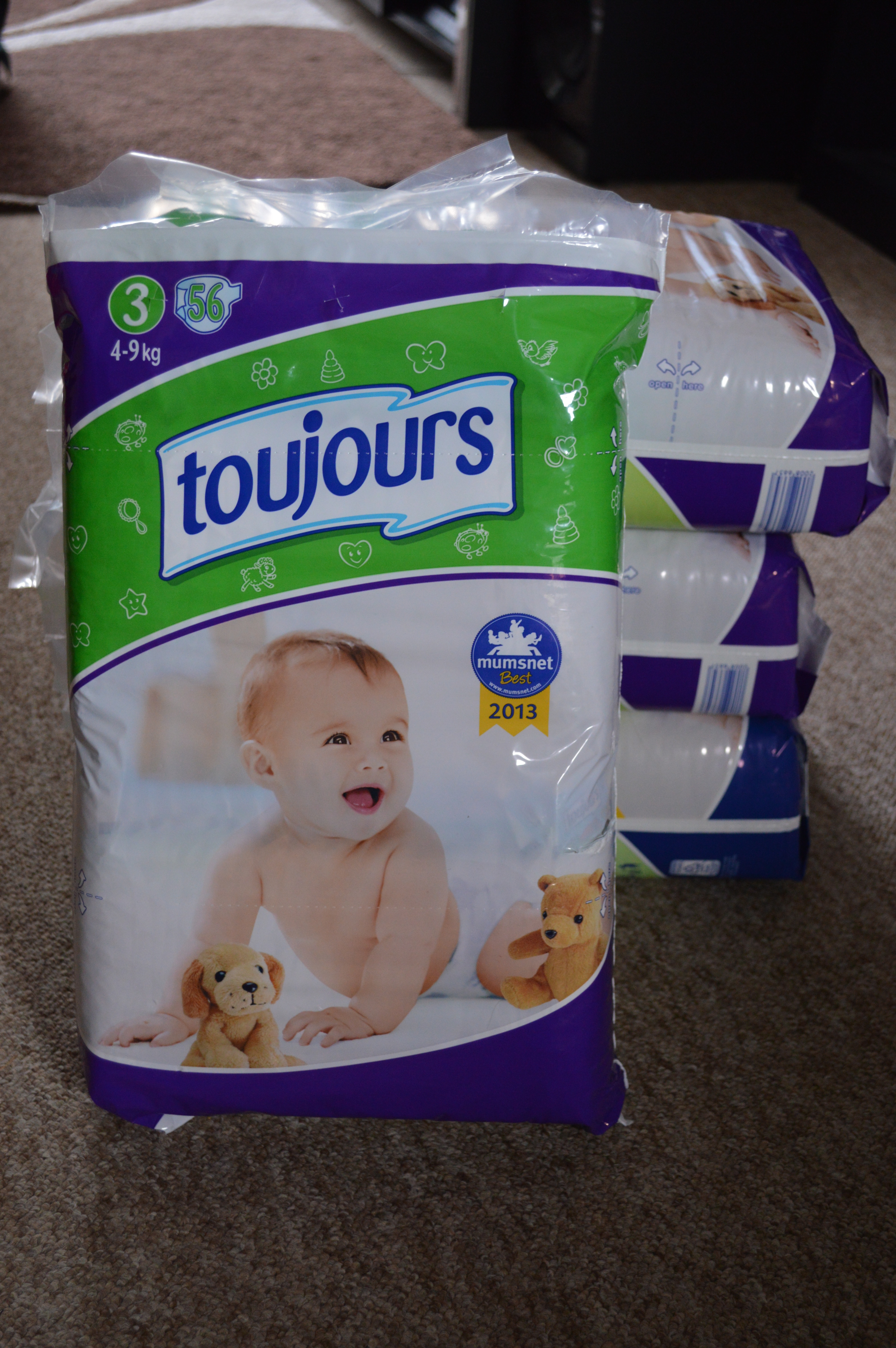 pampers toujours