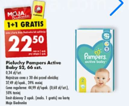 promocja na pampersy pampers