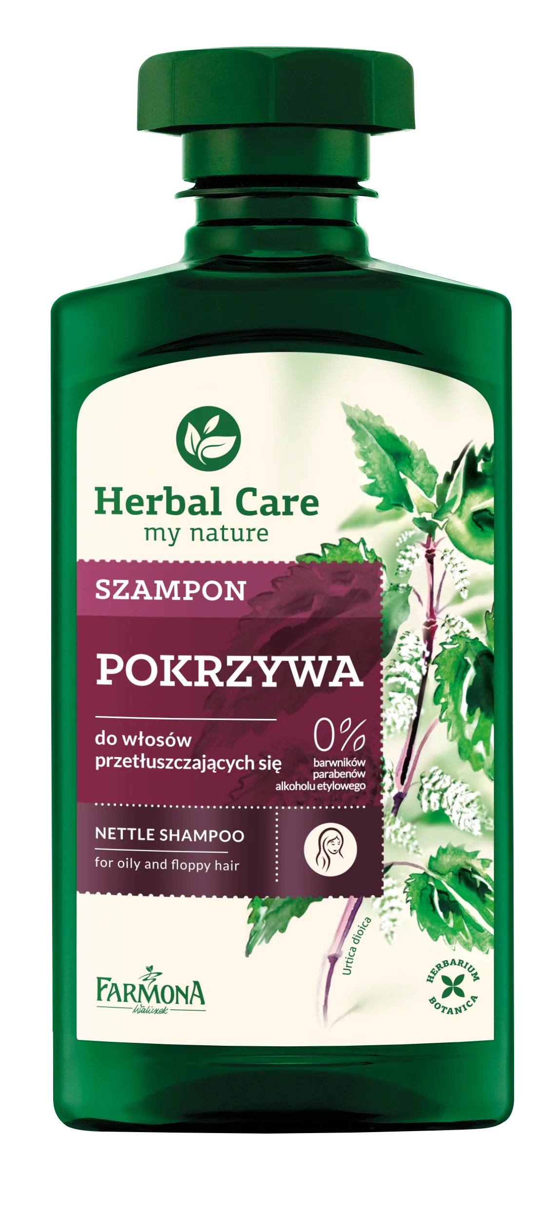 farmona herbal care pokrzywa szampon do włosów przetłuszczających się