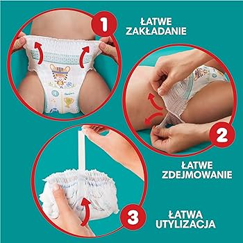 pampers przód tył