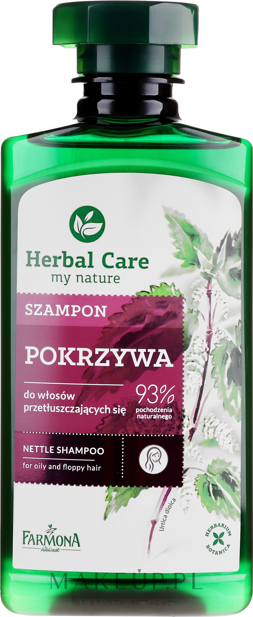 naturalny szampon z pokrzywa herbal