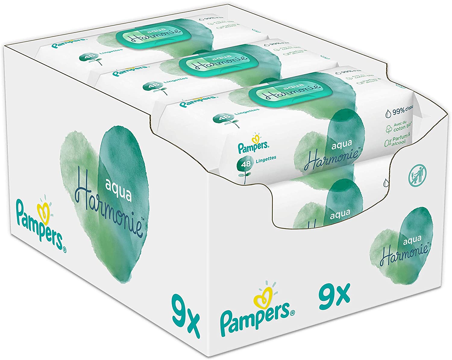 pampers aqua pure wipes boots