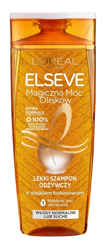 elseve magiczna moc olejków szampon do włosów normalnych