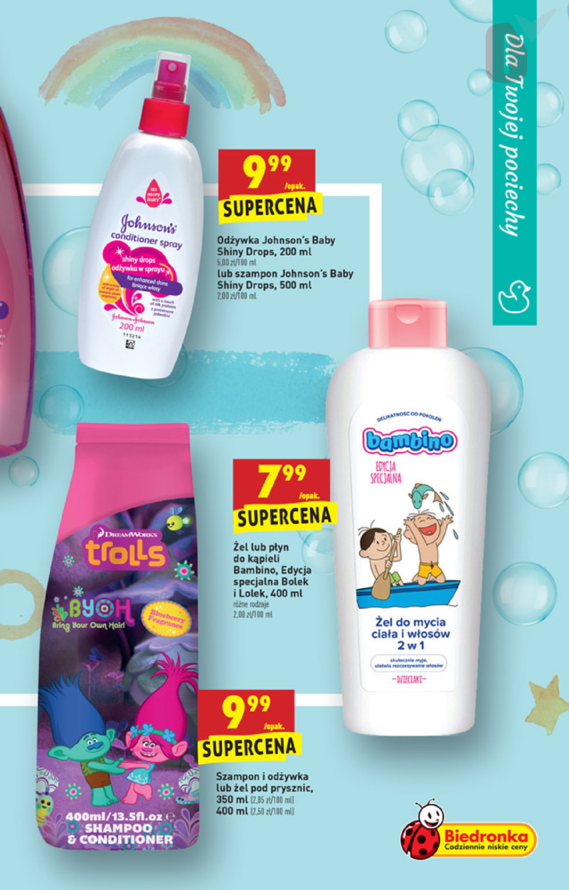 szampon dla dzieci z biedronki