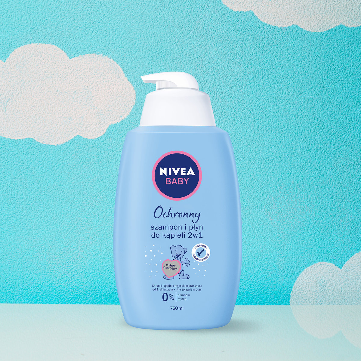 nivea baby szampon i płyn