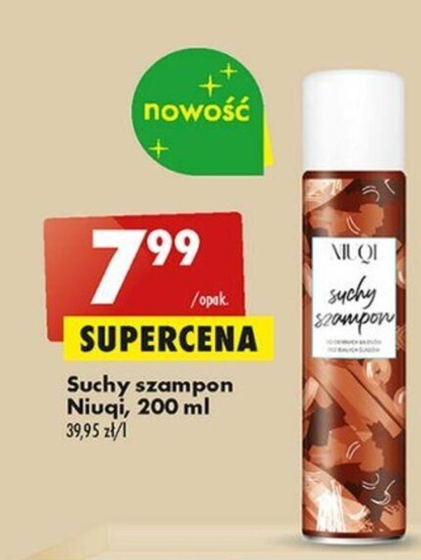 suchy szampon biedronka ml