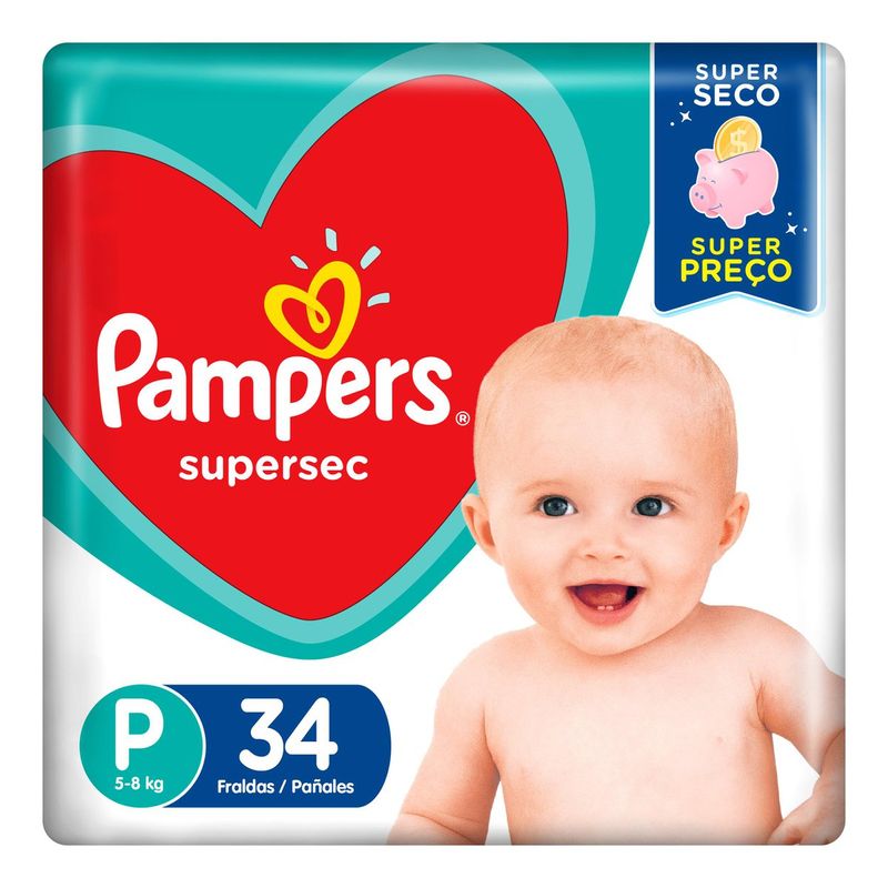 pampers 4 34szt