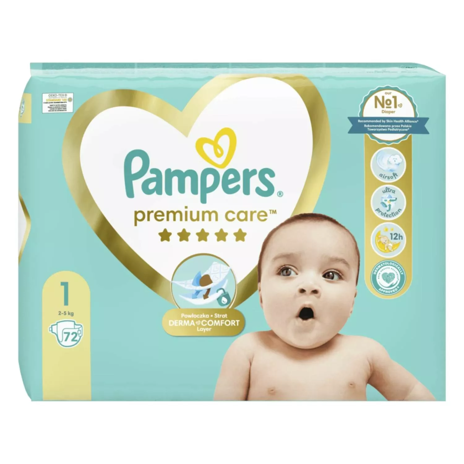 pampers niebieska wysciolka