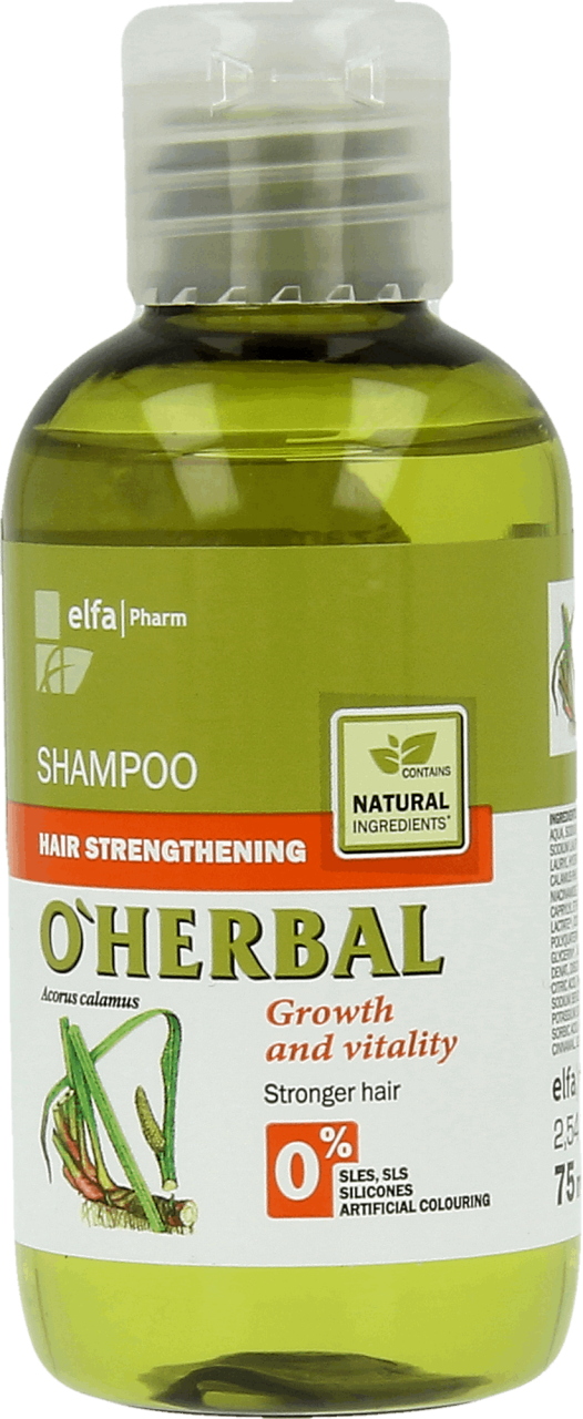 o herbal szampon wzmacniający