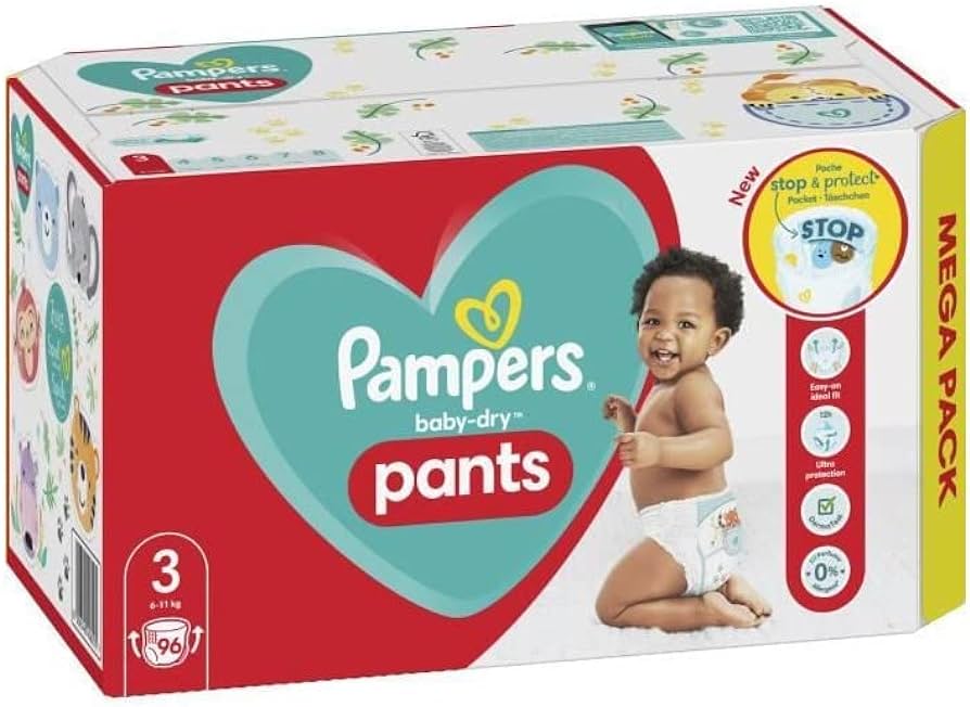 pampers baby dry 96 nappy pants size 4 najtaniej