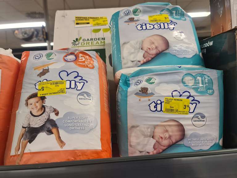 pampers tibelly junior cena