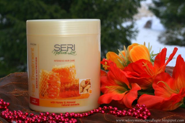 seri natural line kremowa maska do włosów suchych i zniszczonych