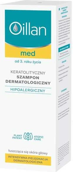 oillan med keratolityczny szampon dermatologiczny 150 ml