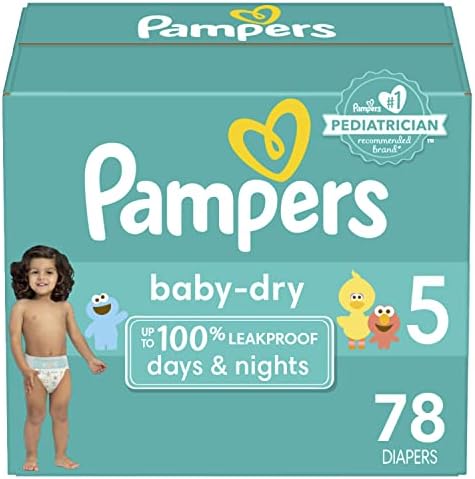 pampers 5 active baby dry 100