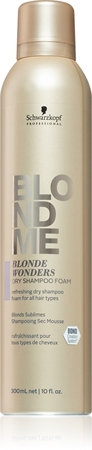 suchy szampon blond