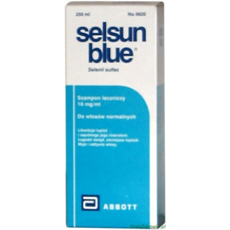 selsun blue włosy normalne szampon leczniczy 125 ml