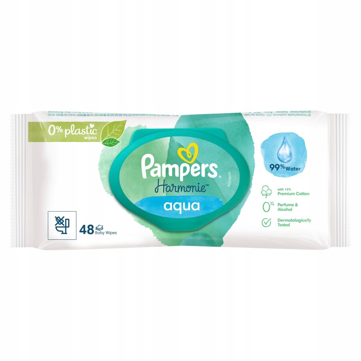 pampers chusteczki nasączone wodą aqua pure 48 szt