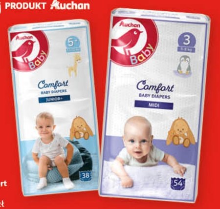 pieluchy baby comfort auchan