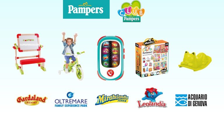 pampers raccolta punti