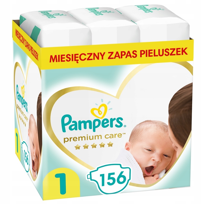 pampers 1 miesieczny zapas