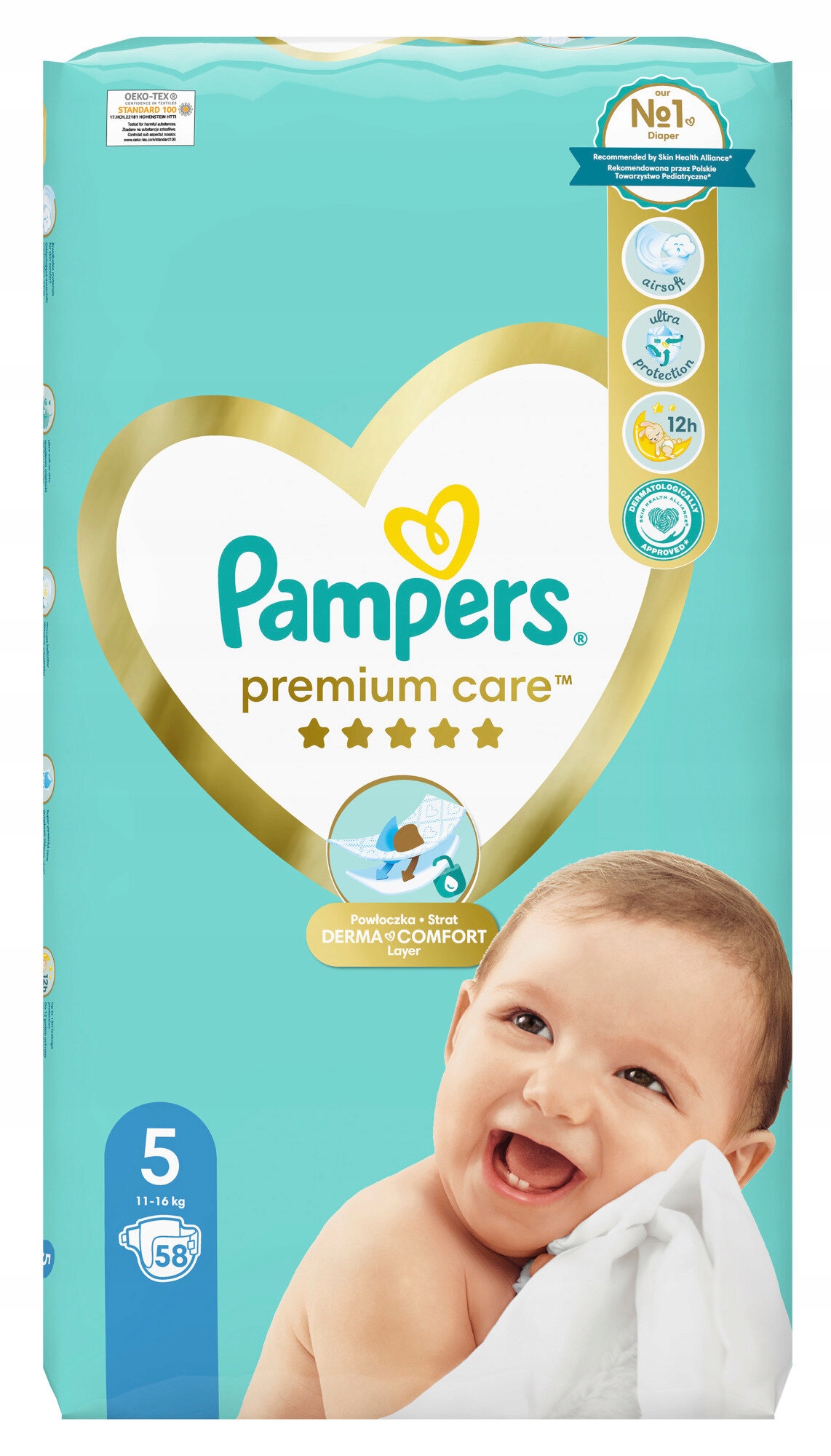 pieluchy pampers premium care 2 mini