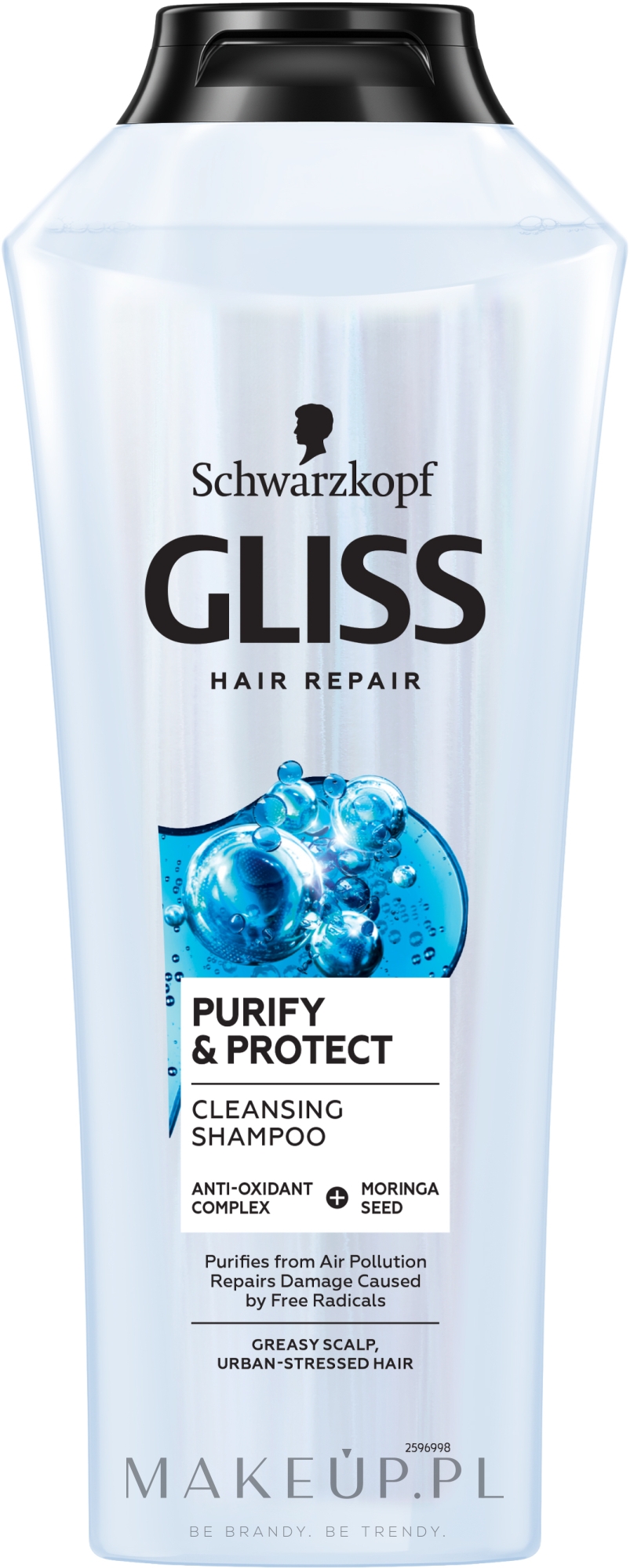 szampon gliss kur purify protect opinie