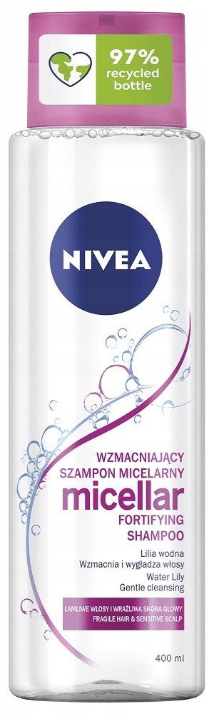 wzmacniający micelarny szampon nivea